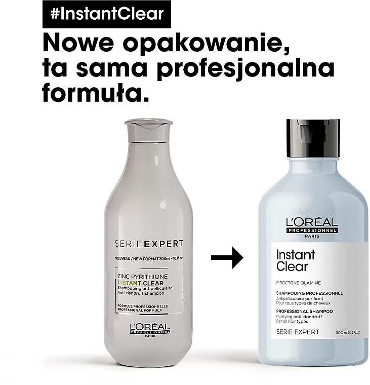 loreal instant clear szampon nutrition przeciwłupieżowy