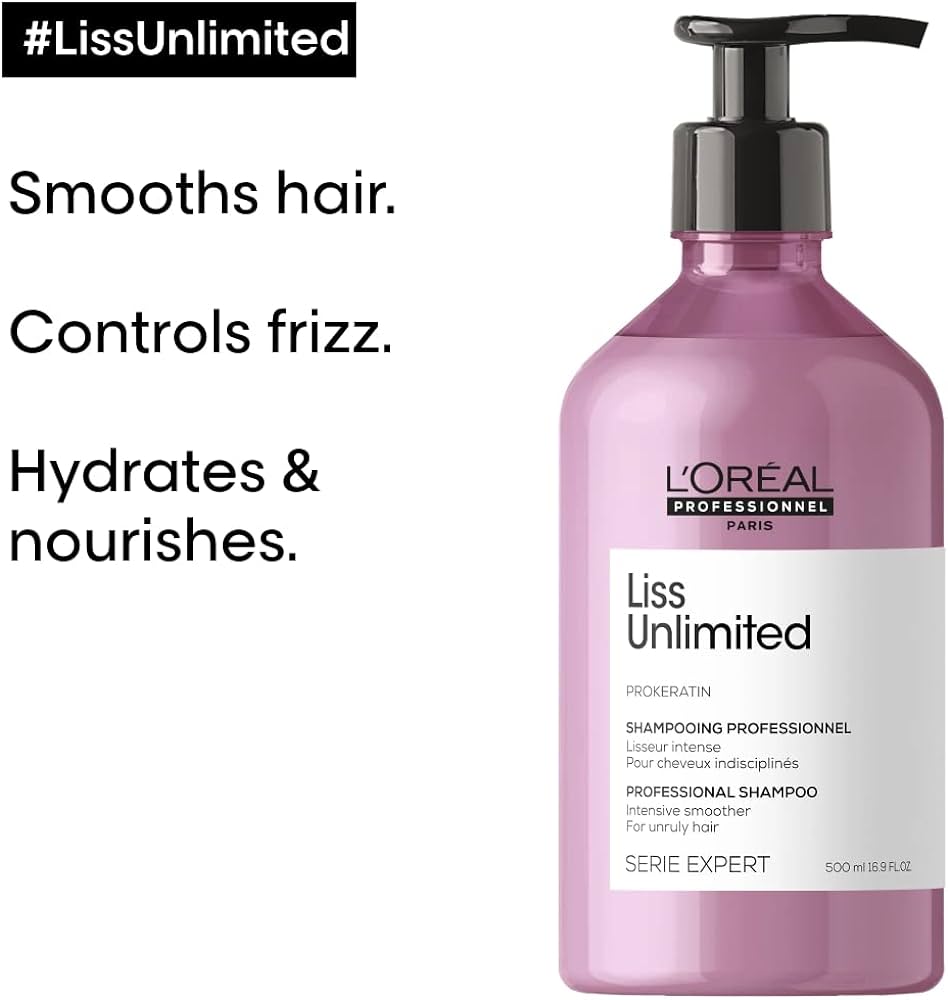 loreal liss unlimited szampon 500