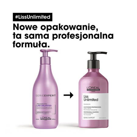 loreal liss unlimited szampon wygładzający 300ml