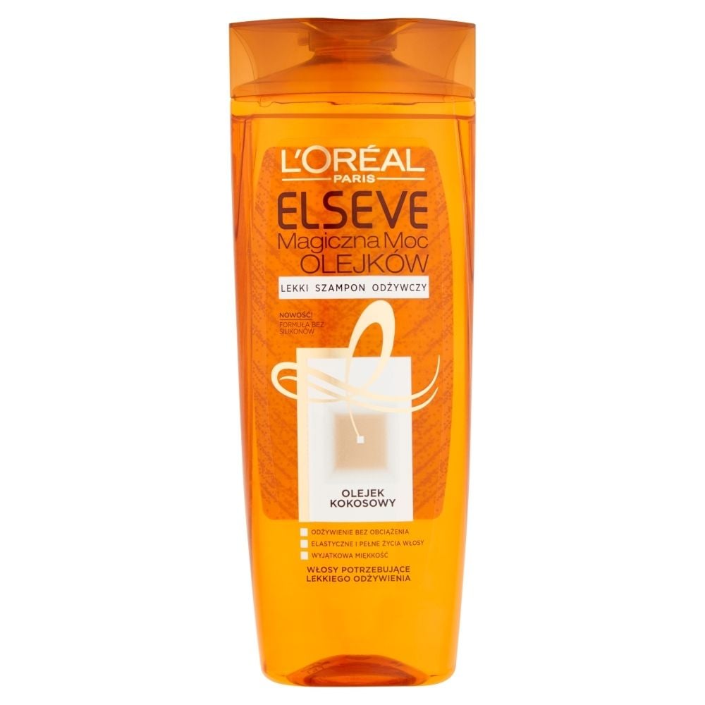 loreal moc olejkow szampon lekki