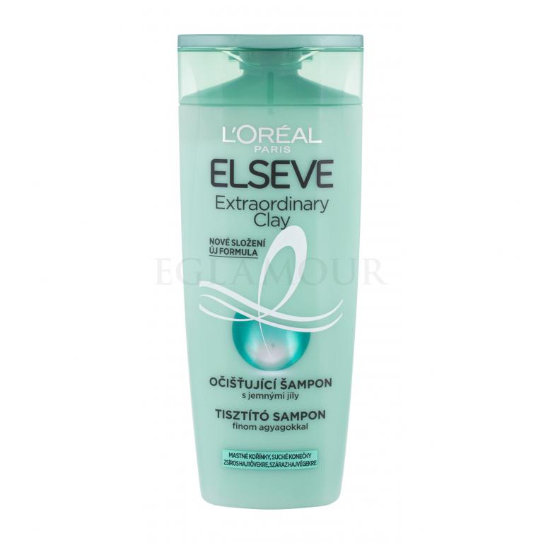 loreal paris elvive extraordinary clay rebalancing szampon i odżywka