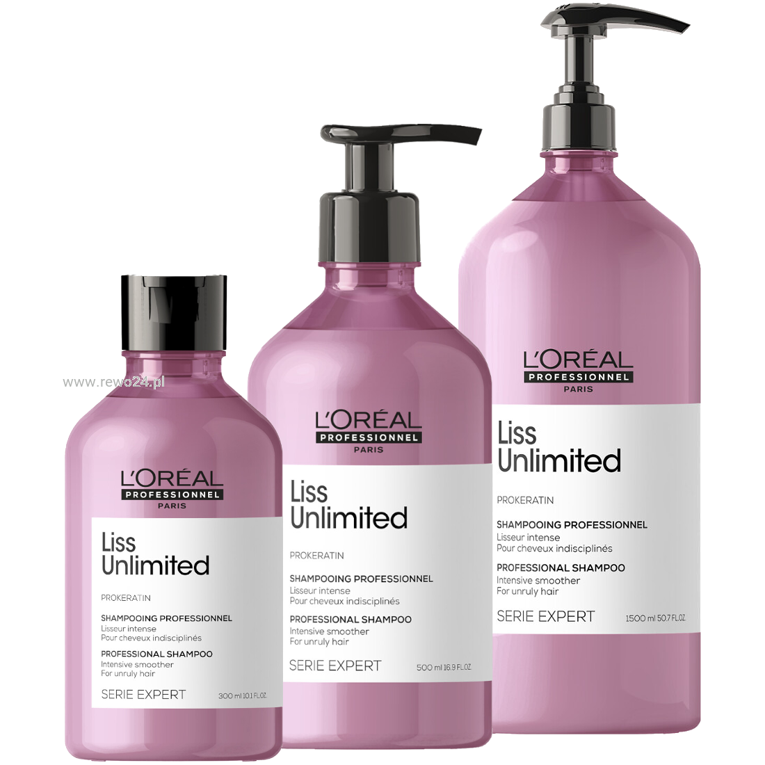 loreal professionnel serie expert liss unlimited szampon wygładzający do włosów