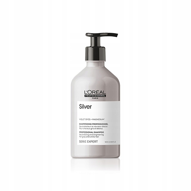 loreal silver rozświetlający szampon do blond włosów 500ml cena