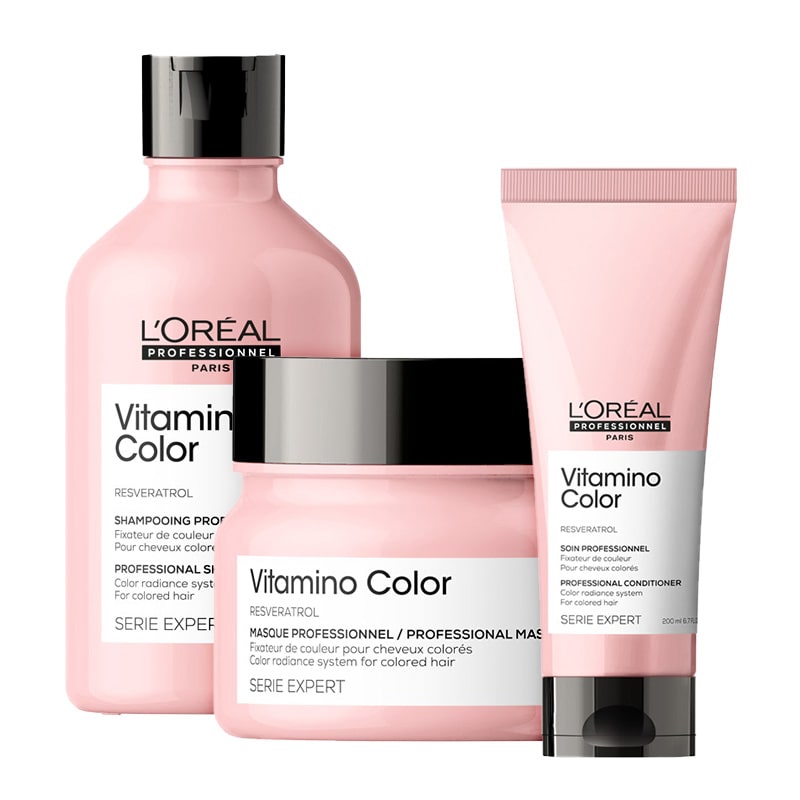 loreal vitaminocolor szampon odżywka i maska