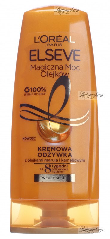 loréal paris magiczna moc olejków kremowa odżywka do włosów blog