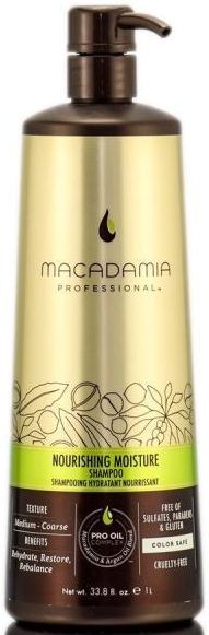 macadamia nourishing moisture nawilżający szampon do włosów szorstkich 1000ml