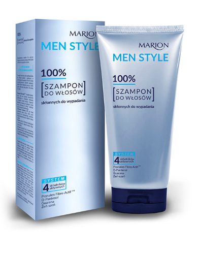 marion men style 100 szampon do włosów przeciw siwieniu 150g