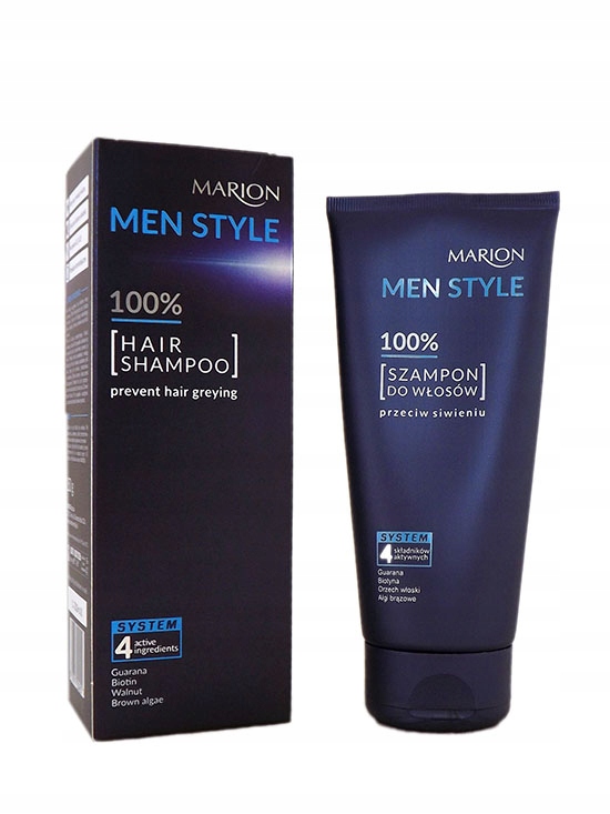 marion men style m100 szampon do włosów przeciw siwieniu