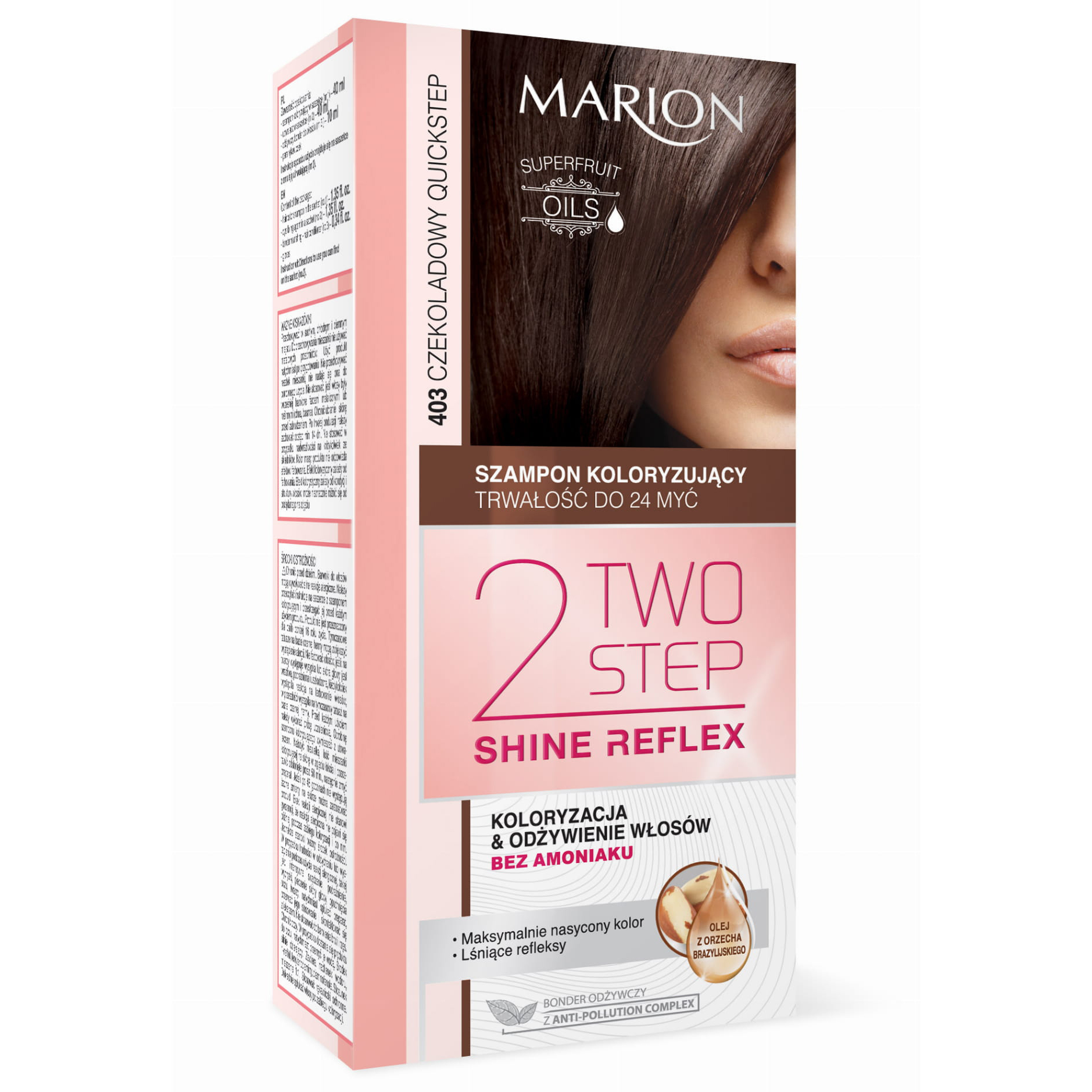 marion two step shine reflex color szampon