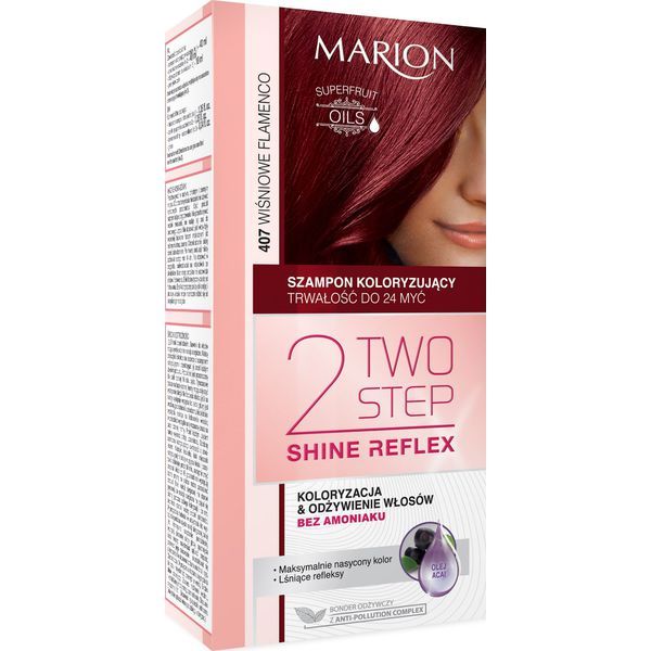 marion two step shine reflex color szampon