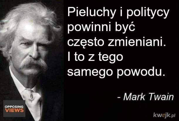 mark twain pieluchy