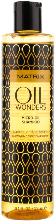 matrix oil wonders szampon z olejkiem arganowym