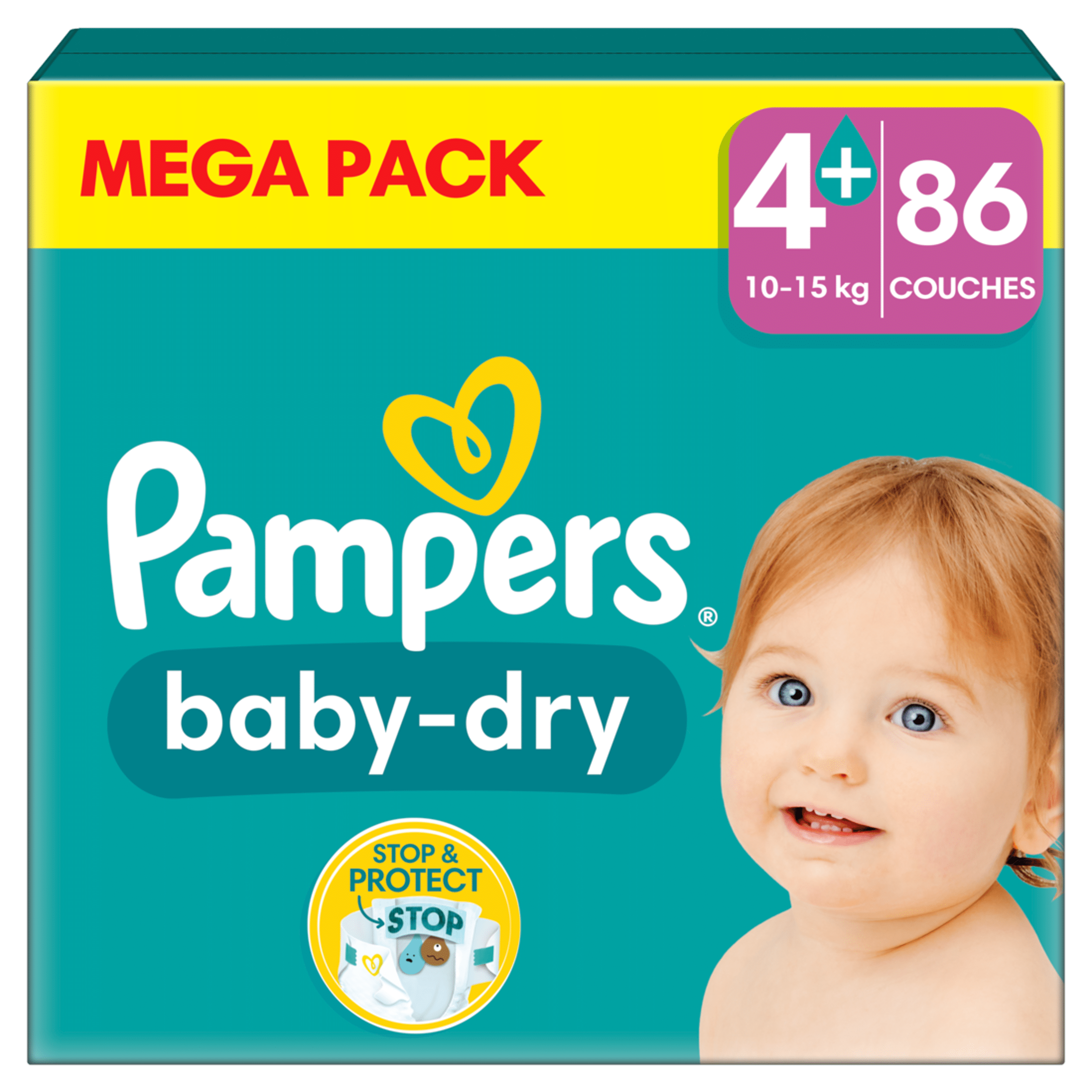 mega paka pampers 4 carefour