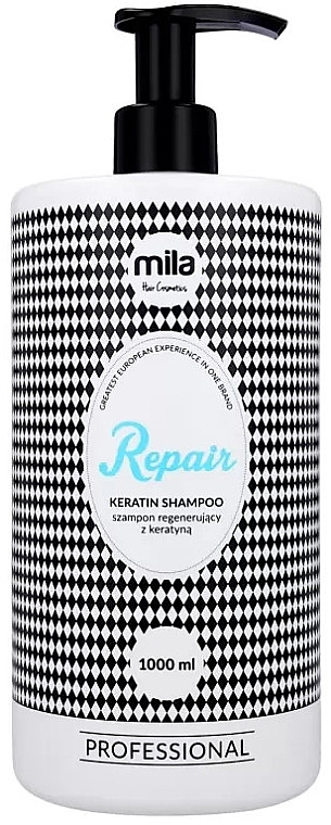 mila szampon keratynowy z keratyną 1000 ml