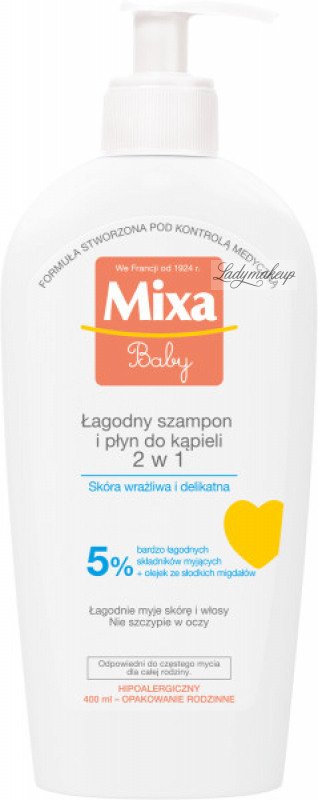 mixa baby szampon