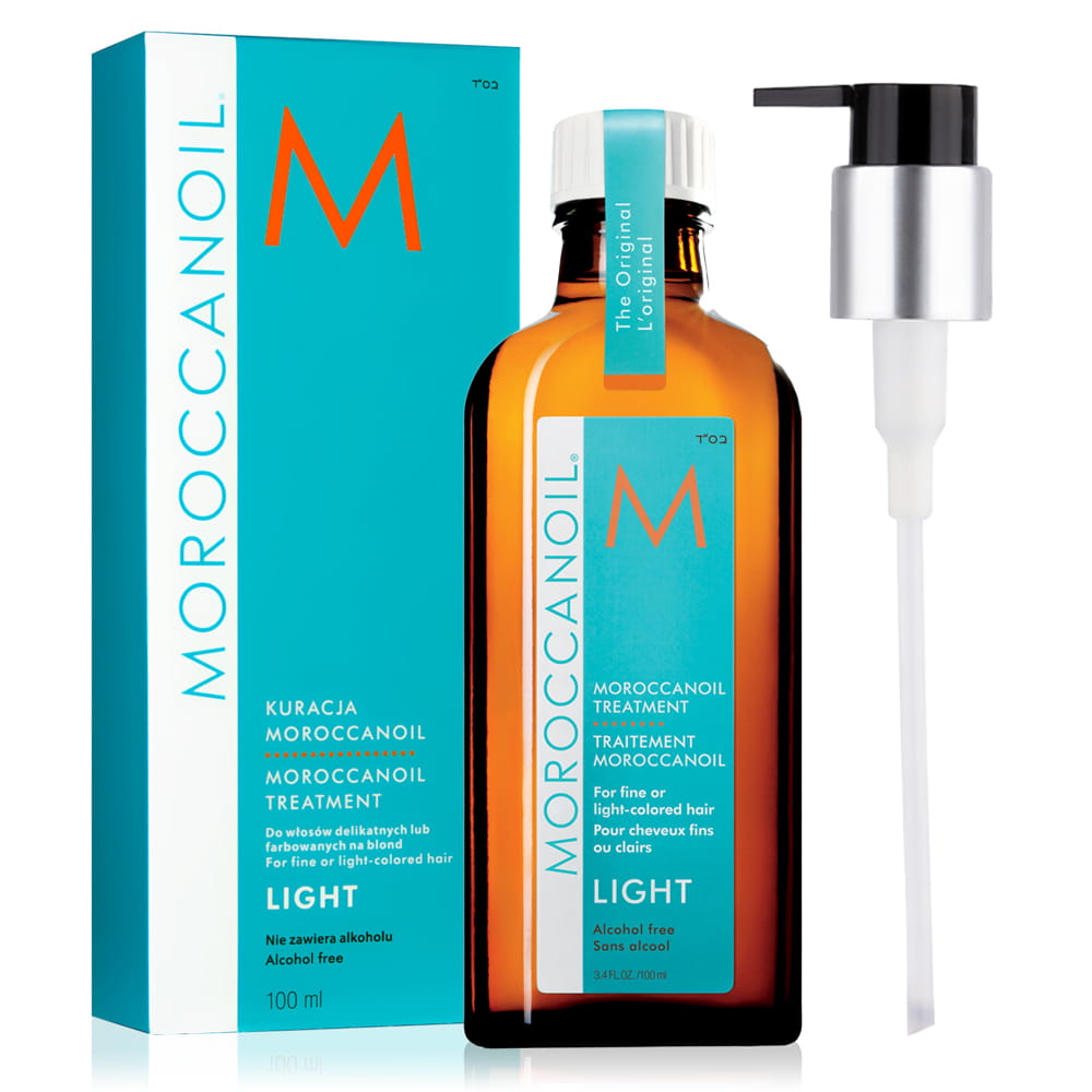 moroccanoil olejek do włosów farbowanych na blond