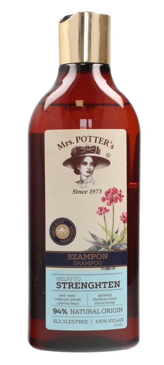 mrs potter s szampon do włosów mieszanych