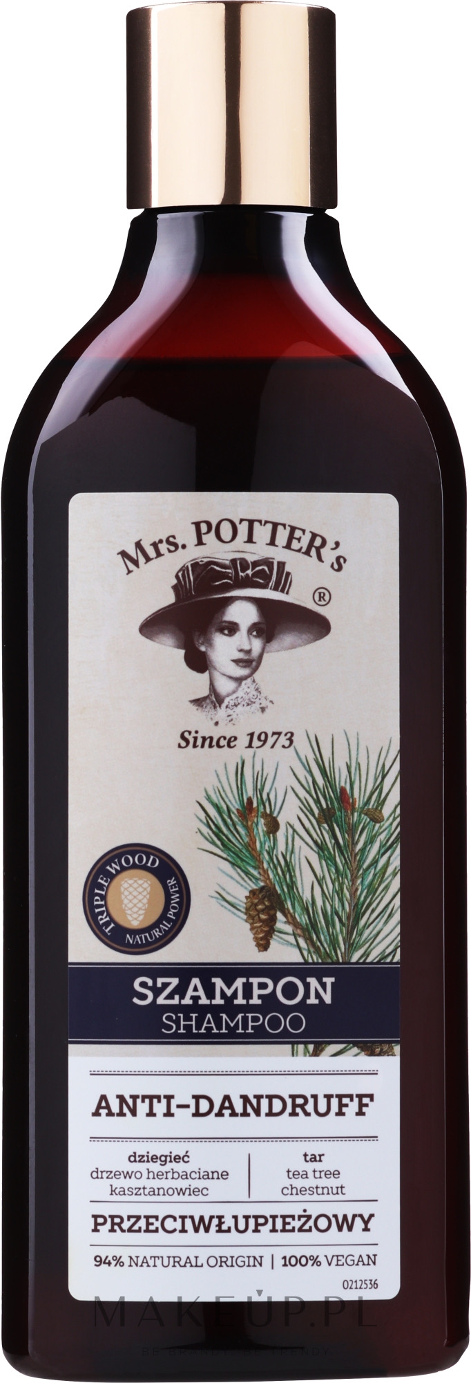 mrs potters odbudowa i nawilzenie szampon natura