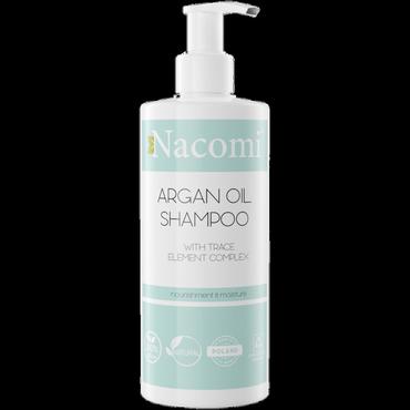 nacomi argan shampoo szampon wzmacniający