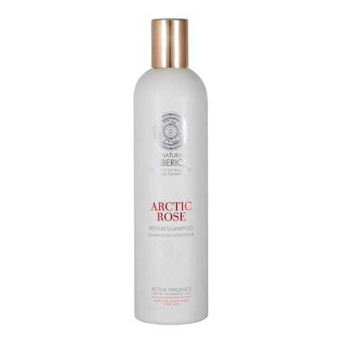 natura siberica arctic rose odbudowujący szampon do włosów 400ml