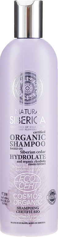 natura siberica organiczny szampon do włosów