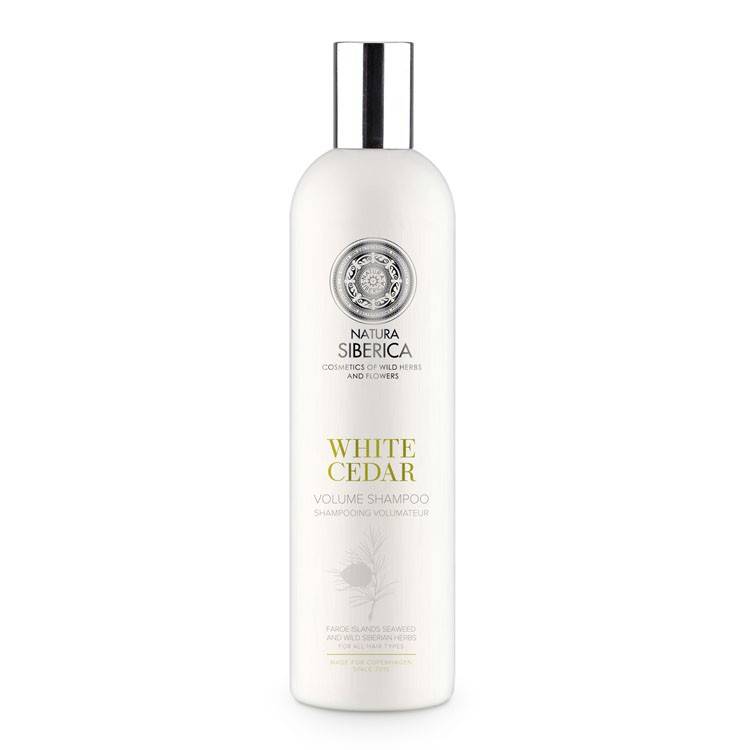 natura siberica szampon zwiększający objętość white cedar 400ml