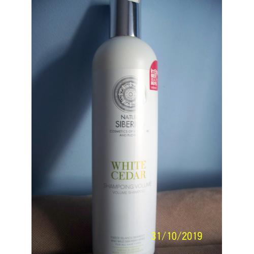 natura siberica white ceddar szampon