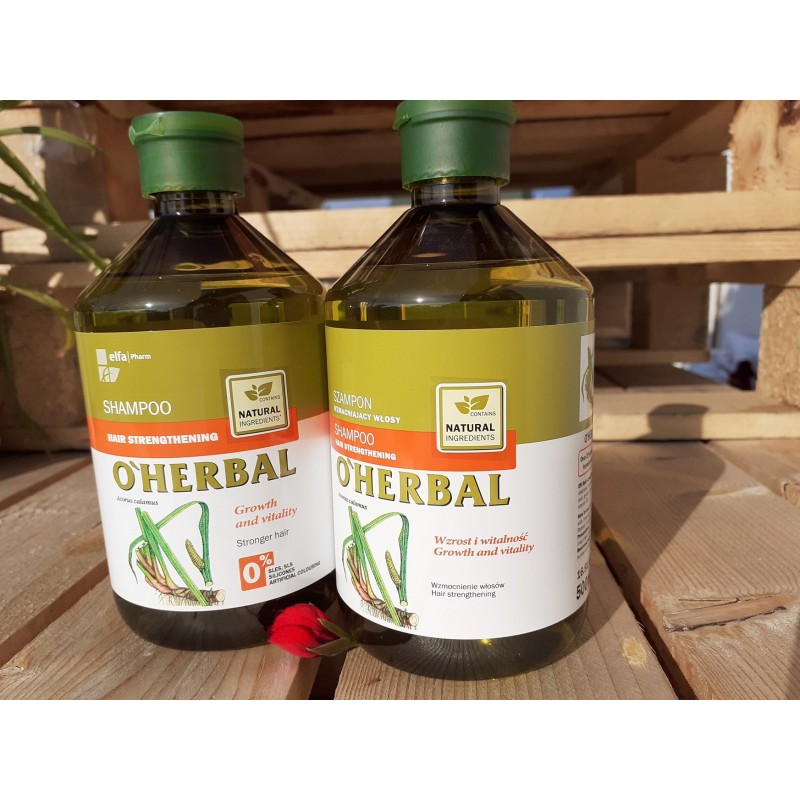 naturalny szampon do włosów o herbal