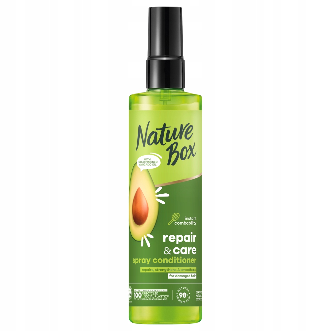 nature box avocado oil odżywka do włosów awokado