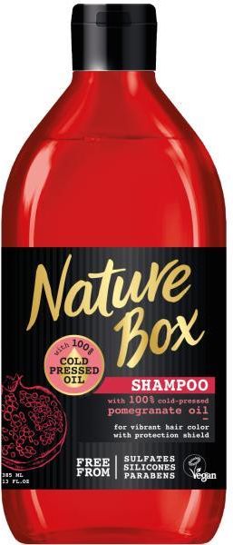 nature box szampon czerwony