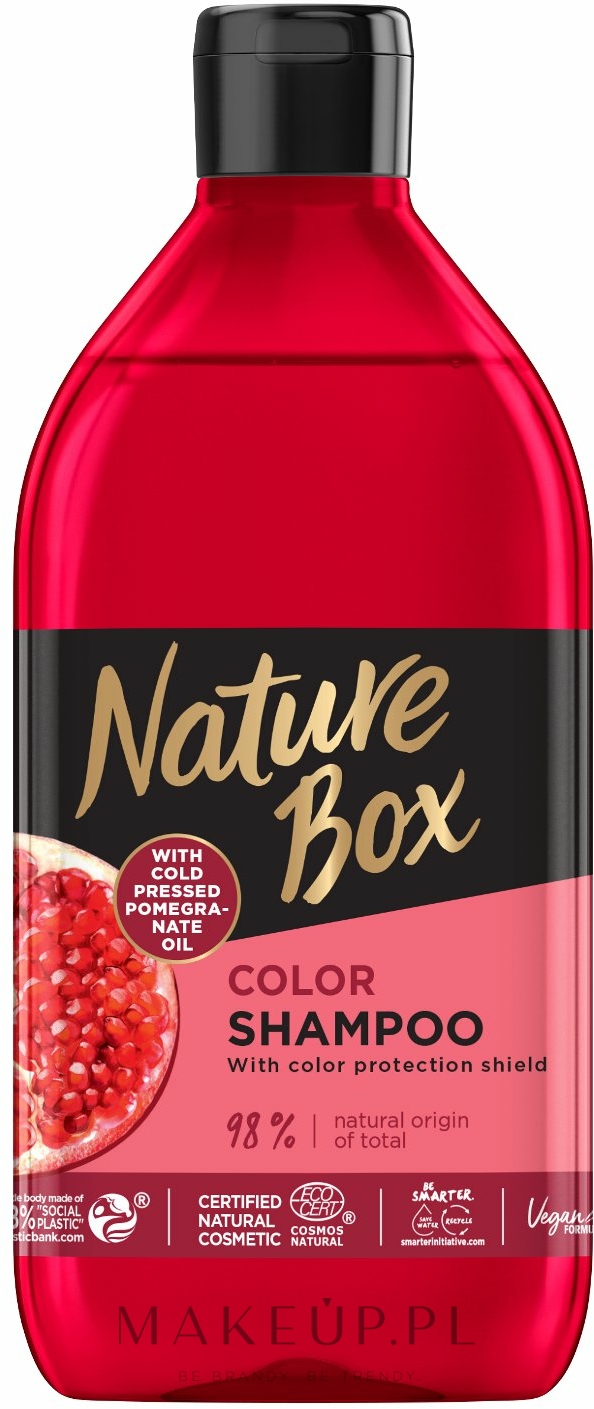 nature box szampon do włosów farbowanych