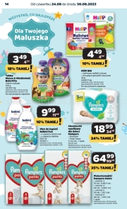 netto gazetka pieluchy pampers promocja