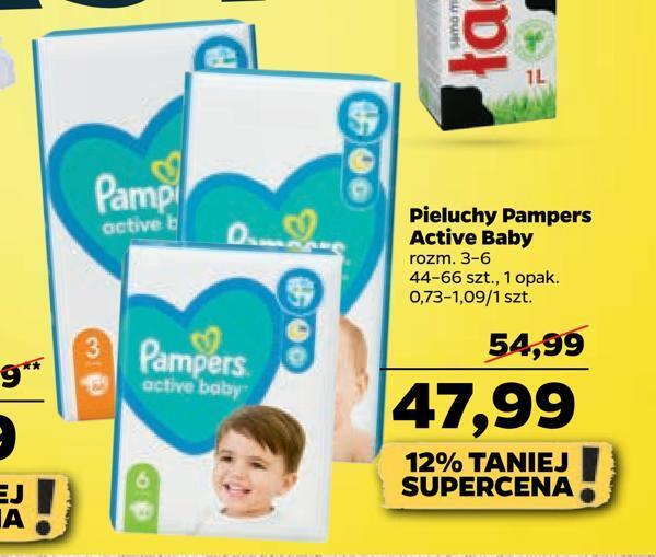 netto pieluchy pampers