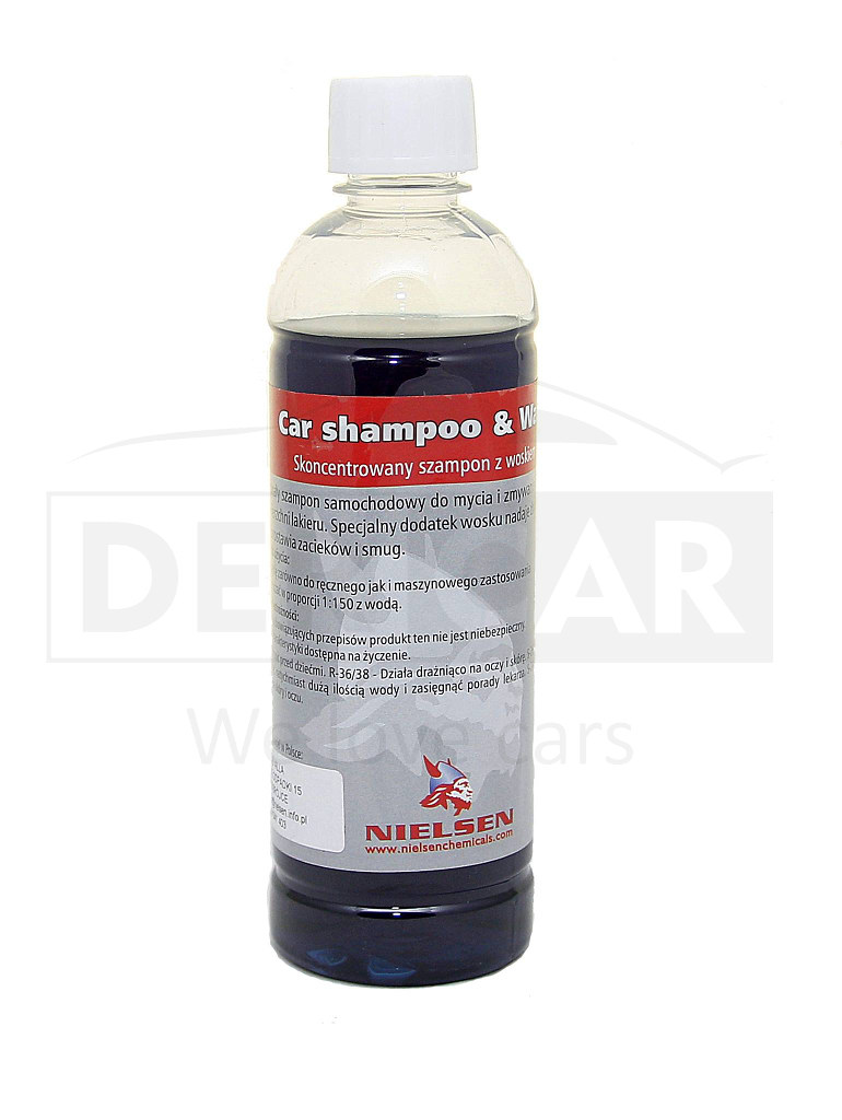 nielsen car shampoo & wax szampon z woskiem