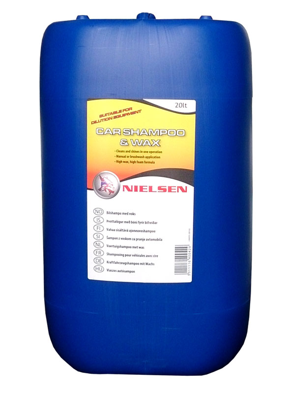 nielsen car shampoo & wax szampon z woskiem