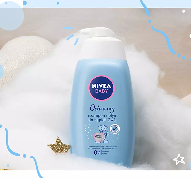 nivea łagodny szampon i płyn