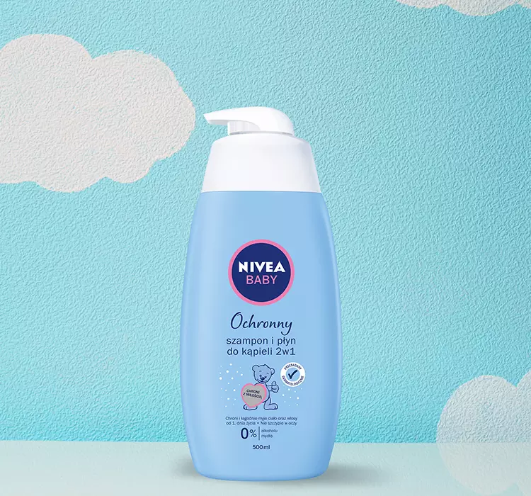 nivea baby łagodny szampon i płyn do kąpieli 2w1