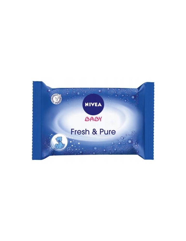 nivea baby chusteczki nawilżane fresh & pure