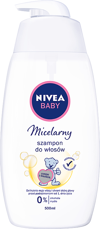 nivea baby micellar szampon