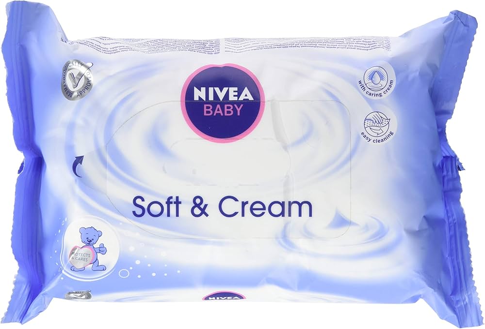 nivea baby soft easy chusteczki nawilżane