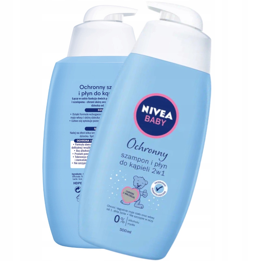 nivea baby szampon i płyn do kąpieli 2w1 allegro