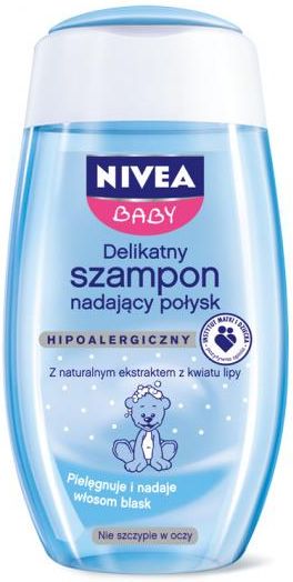 nivea baby szampon nadający połysk