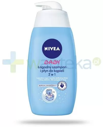 nivea baby szampon płyn do kąpieli 2 w 1