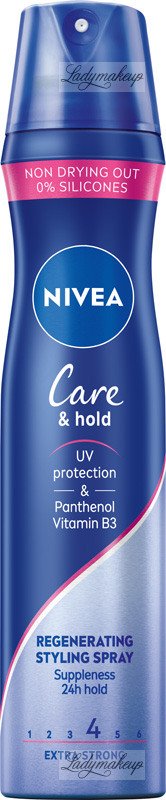 nivea care hold spray lakier do włosów