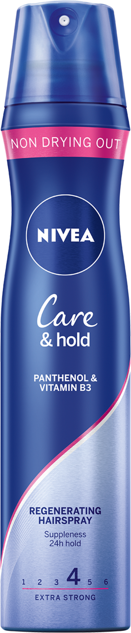 nivea care&hold lakier do włosów