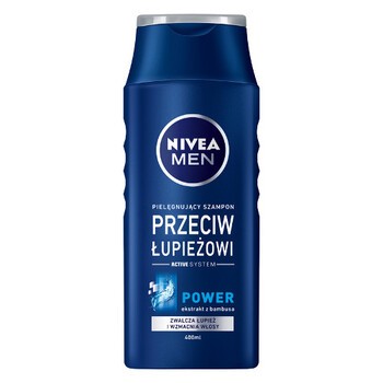 nivea for men power szampon przeciwłupieżowy 400 ml