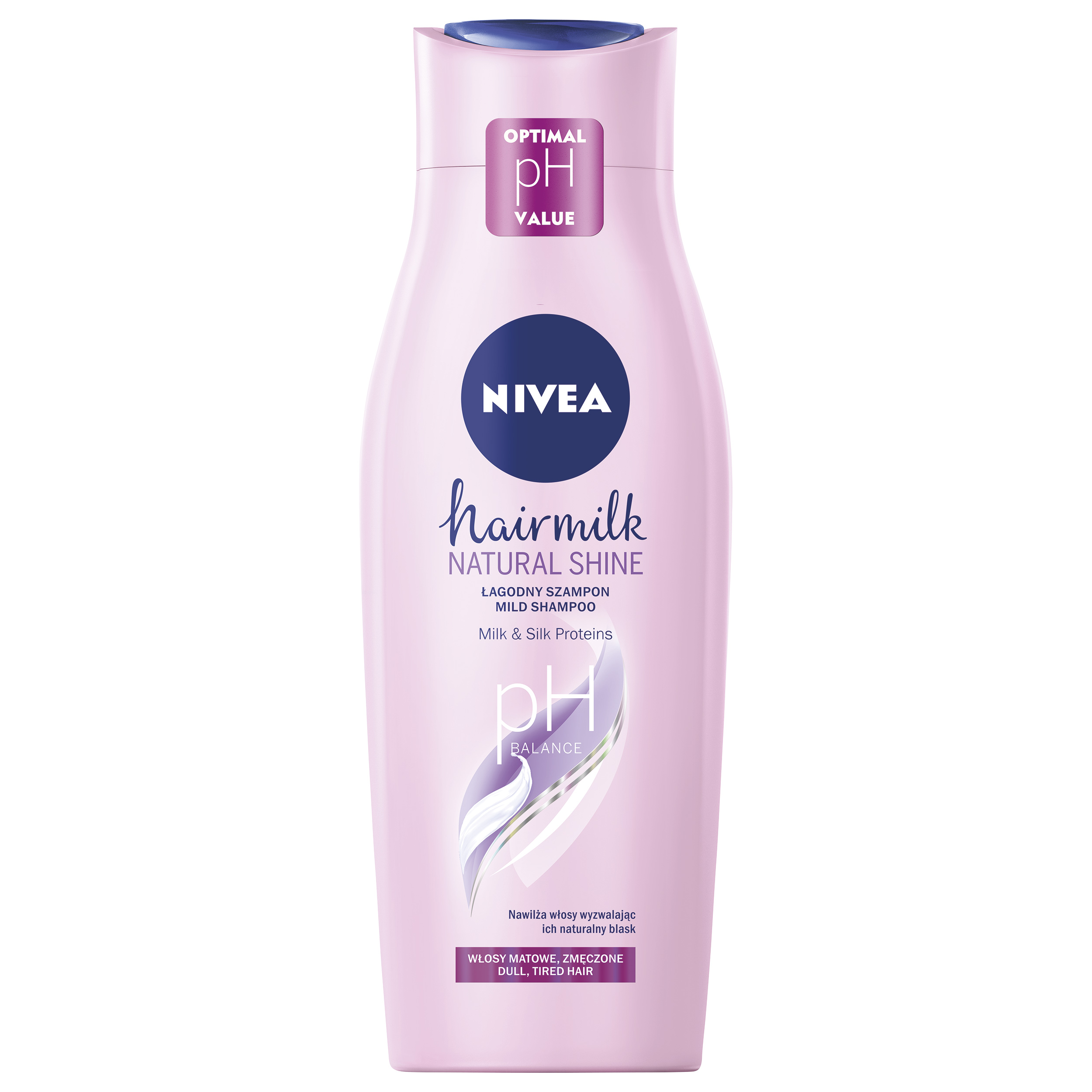 nivea hairmilk szampon regenerująca