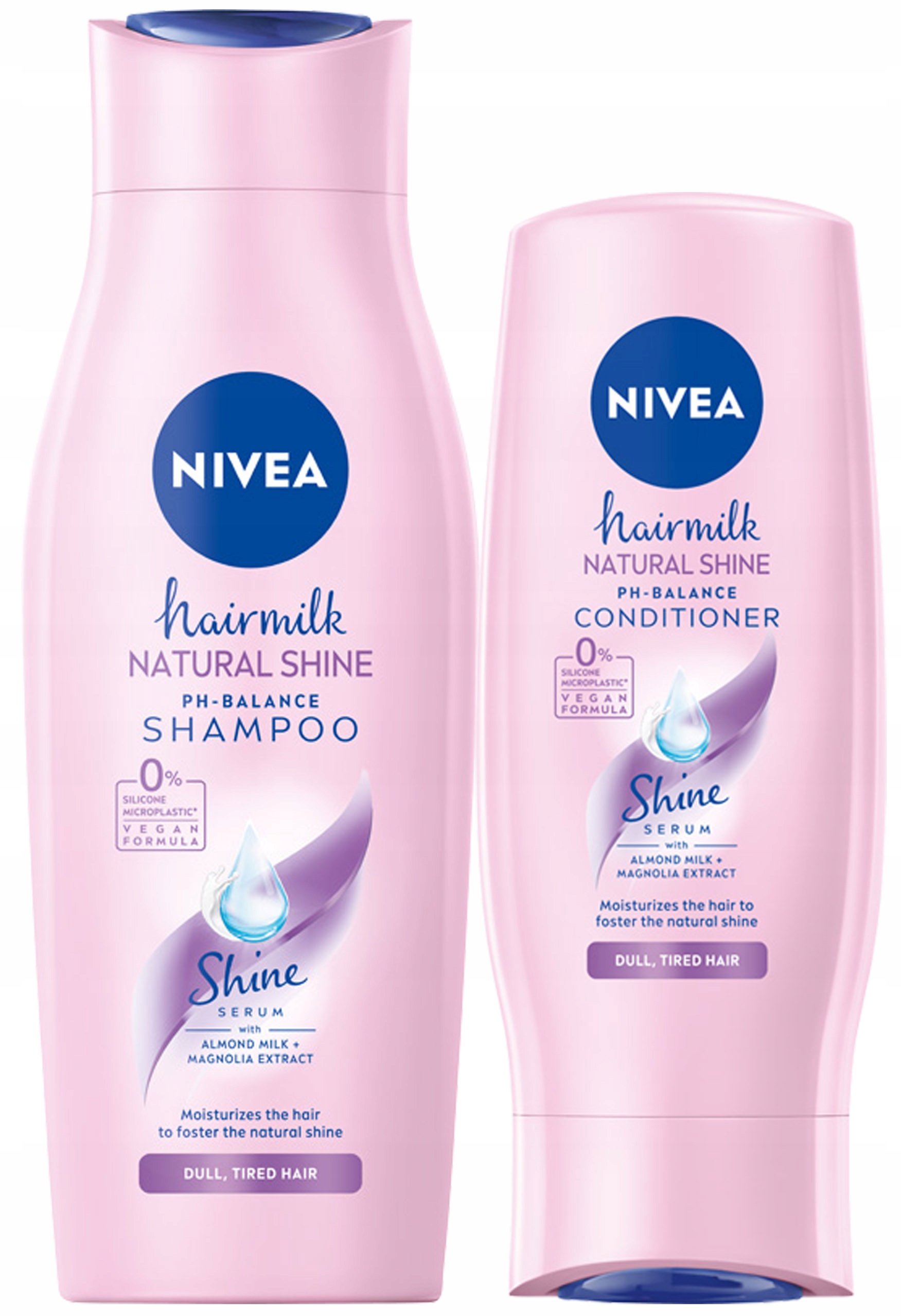 nivea hairmilk szampon różowy 200ml