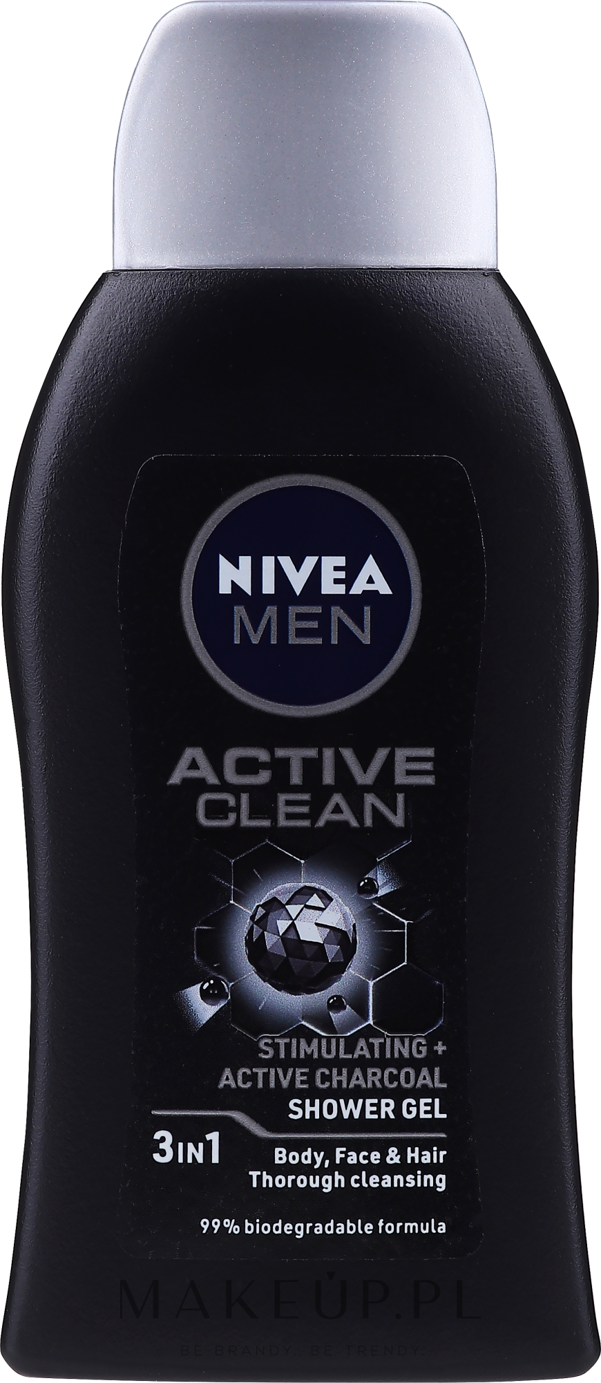 nivea men active clean szampon z węglem aktywnym