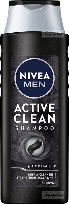 nivea men active clean szampon z węglem aktywnym